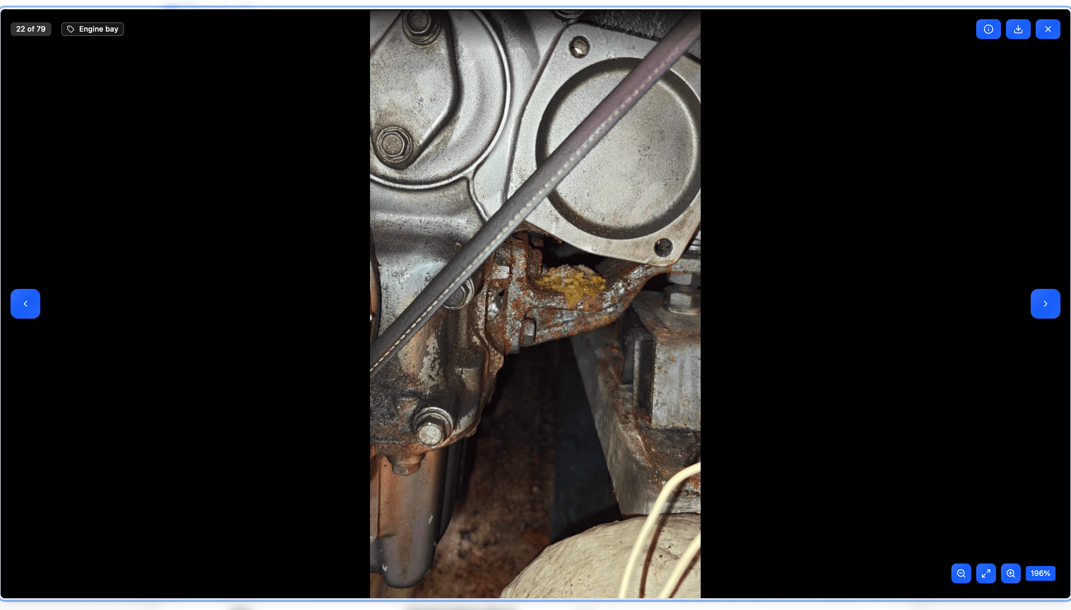 Inspection report screenshot 7